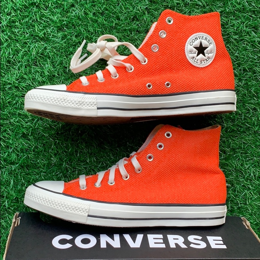 CONVERSE CTAS HI BOLD MANDARIN/FUEL ORANGE MEN’S - Picture 12 of 16